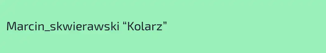 Marcin_skwierawski “Kolarz”